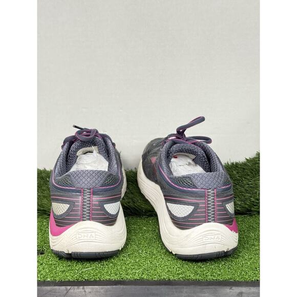 Brooks Dyad 9 Running Shoes 1202231B442 Women’s Size 9 Wide Gray Purple Pink - Picture 4 of 5